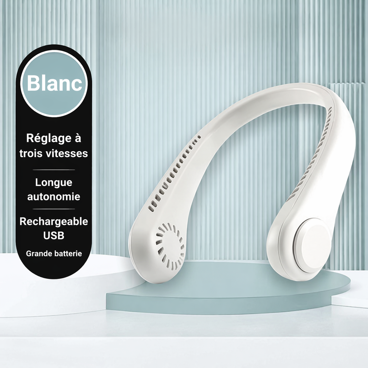 VENTILATEUR DE COU MODERNE DESIGN ÉPURÉ ET TECHNOLOGIE AVANCÉE 2026